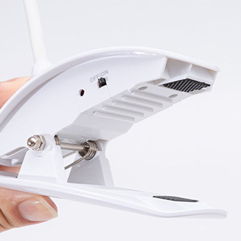 Éclairage de bureau en plastique circulaire LED ÉTUDE BLANC NORC
