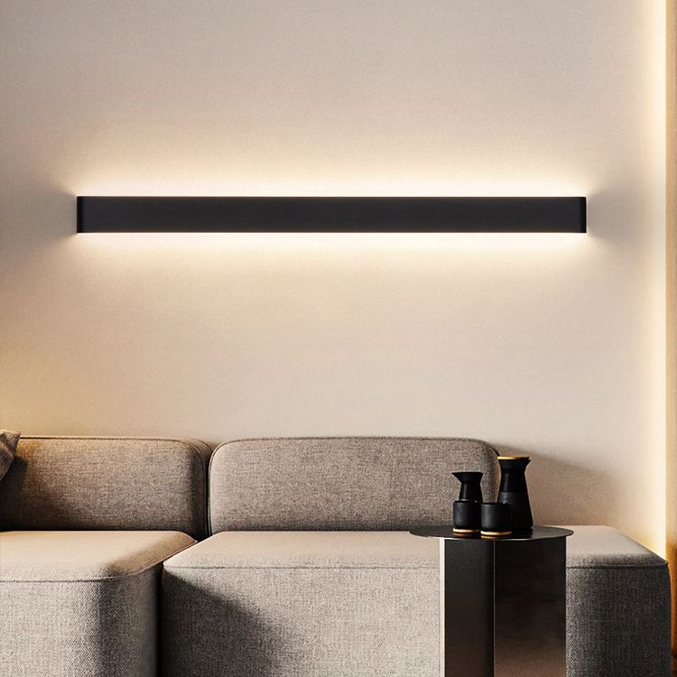 Moderne lineare Wandhalterung beleuchtet Acrylwandmontagebeleuchtung für Schlafzimmer