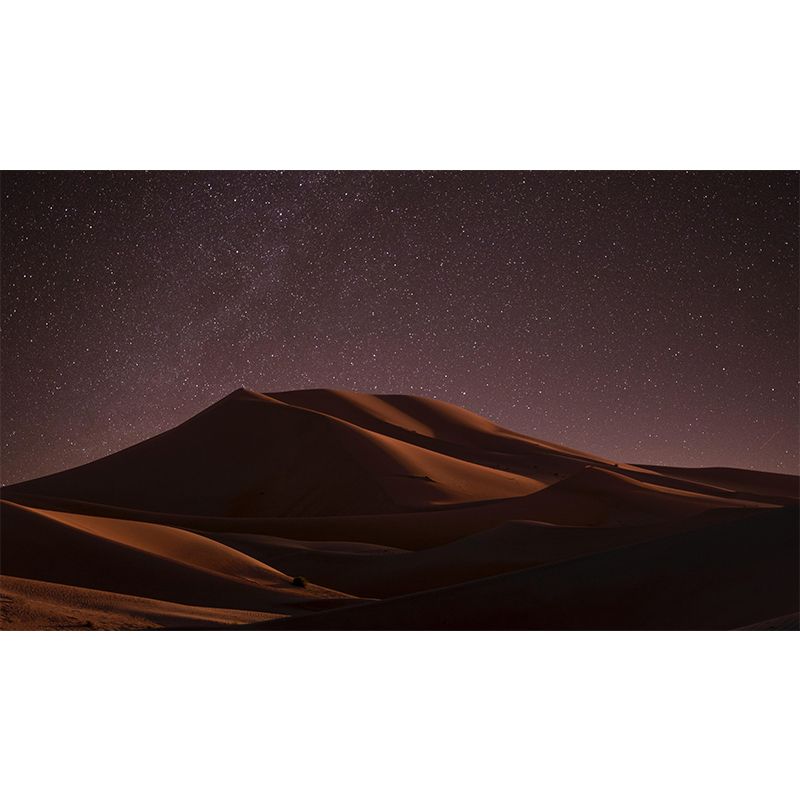 Boundless Desert Scenery Mural Wallpaper Contemporary Living Room Decoration