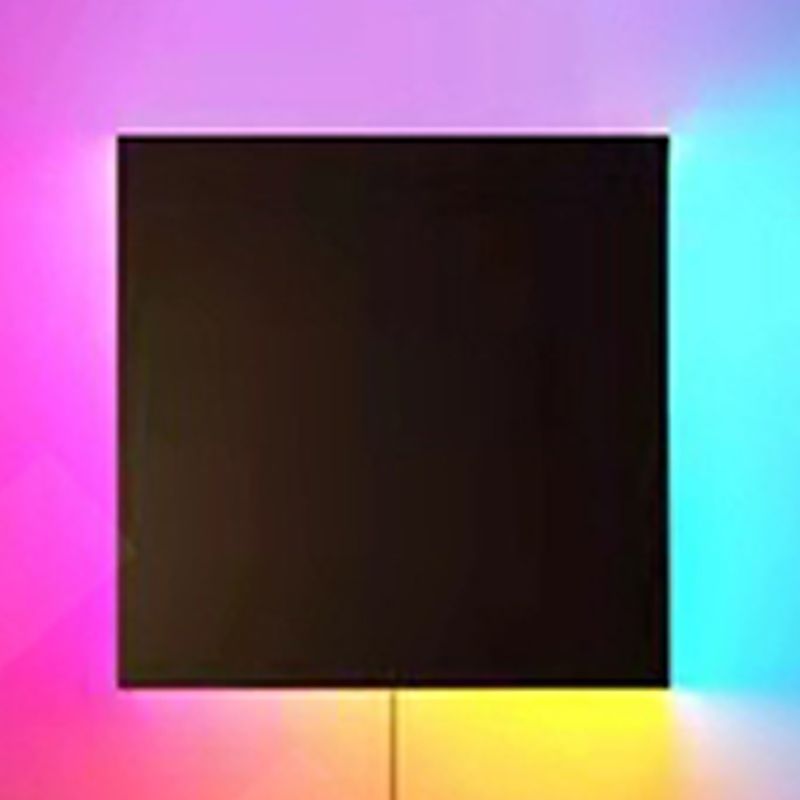 Modern Style Geometric Led Wall Lamp Metal 1-Light Wall Mount Light Fixture