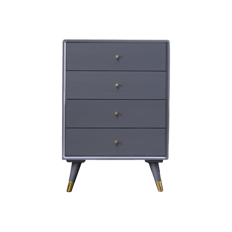 Solid Wood Accent Chest with 4/5/6/7 Drawers and Straight Legs