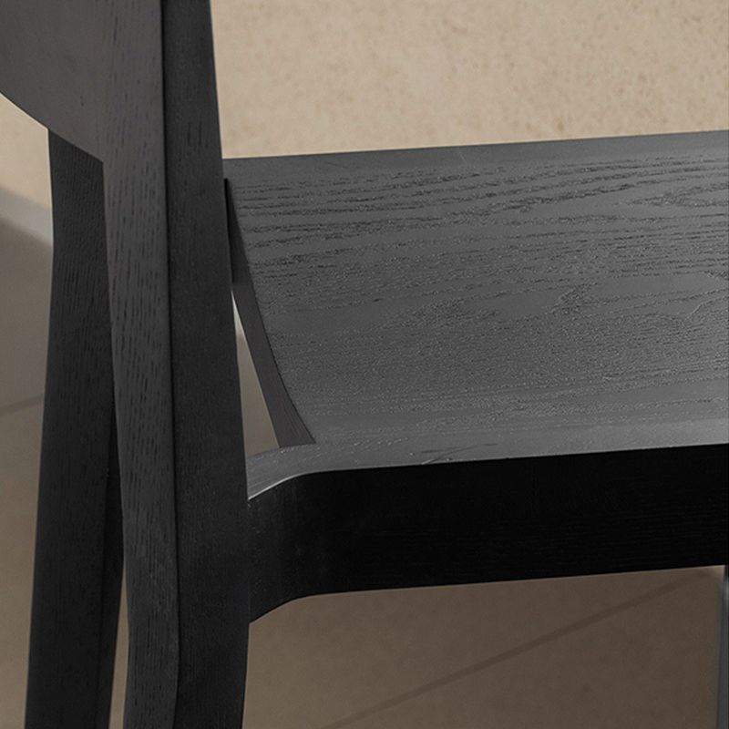 Solid Wood Bar Stools Designer Style Stackable Bar Stool with Backrest