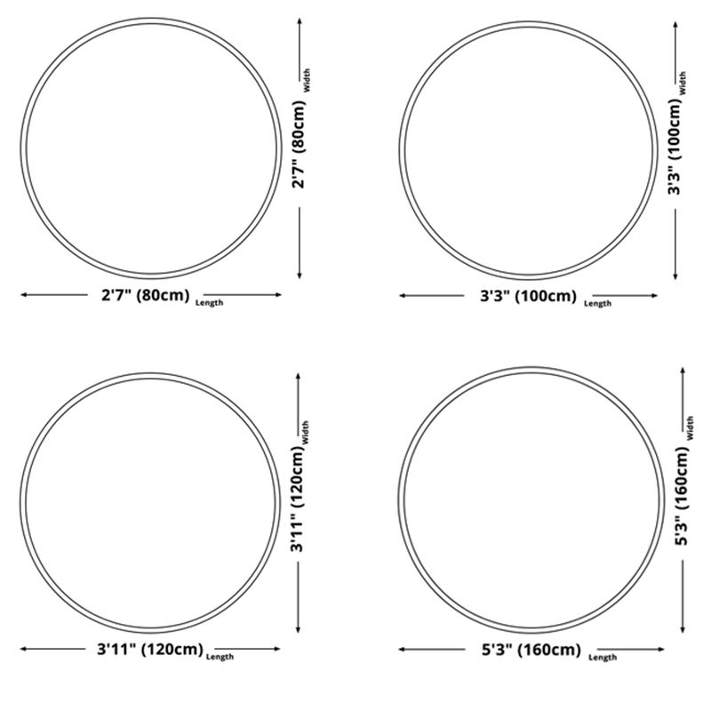 Round Black Tone Bedroom Carpet Bionic Animals Printed Area Rug Polyester with Stain Resistant Rug