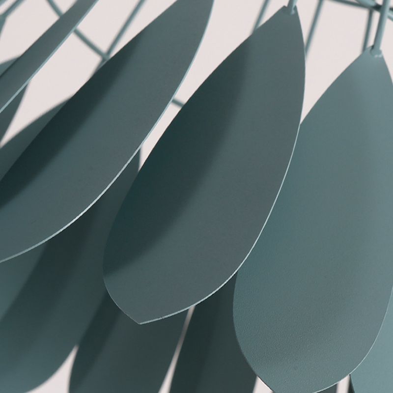 Modern Macaron Badminton Hanging Pendnant Lamp Metal Hanging Pendant Lights for Restaurant