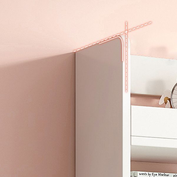 Engineer Wood Bookcase Modern Style Minimalist Home Bookshelf