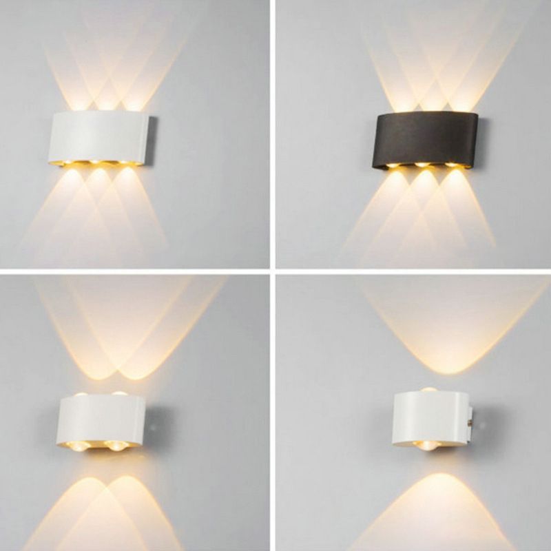 Moderne minimalistische stijl geometrische wand gemonteerde lamp metalen sconce lichten