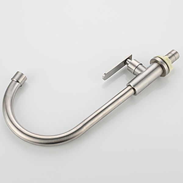 Contemporary Single Handle Kitchen Faucet Pull down 1-Hold  Bar Faucet