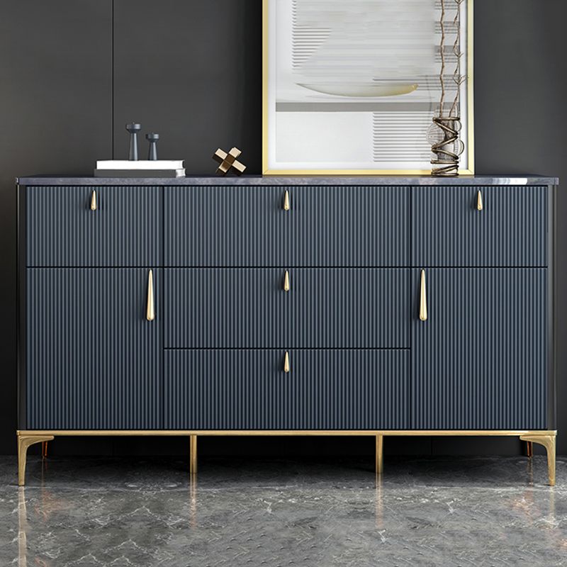 15.21-inch W Classic Glam Storage Chest Manufactured Wood Dresser