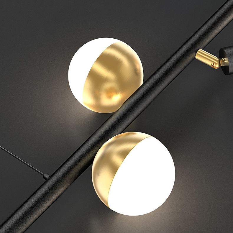 Multiple-Light Globe Island Pendant Lights Modern Metal Island Pendant Lights