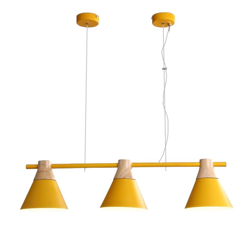 Contemporary Island Light Colorful Hanging Lighting Fixture for Dining Room