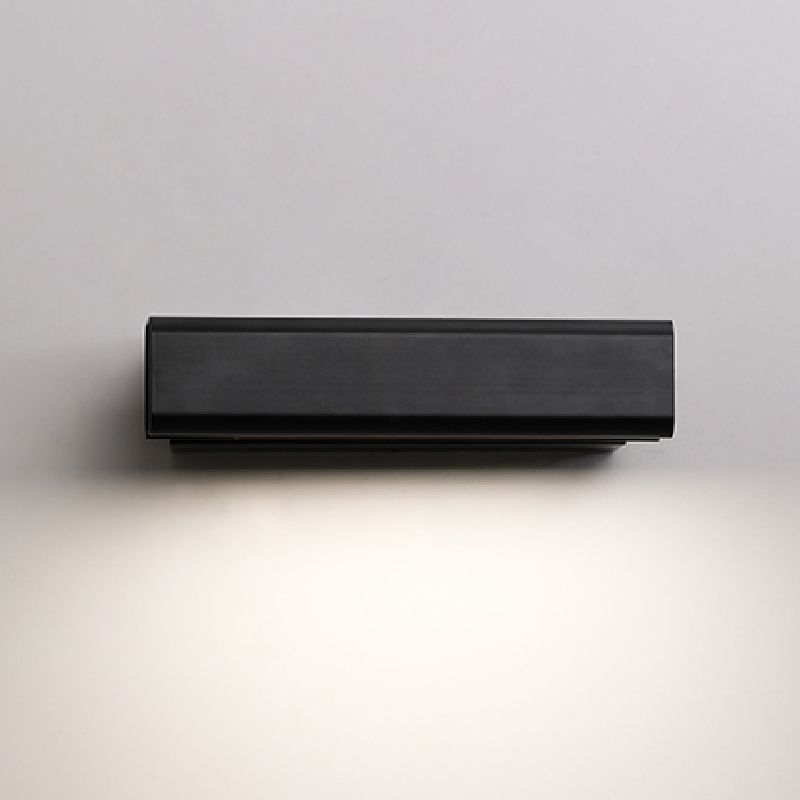 Modern Simple Aluminum Wall Light Rectangle Shape Rotatable Wall Lamp for Living Room