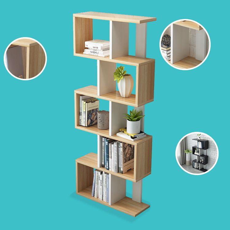 Contemporary Open Book Shelf Home Shelf Bookcase With Shelves