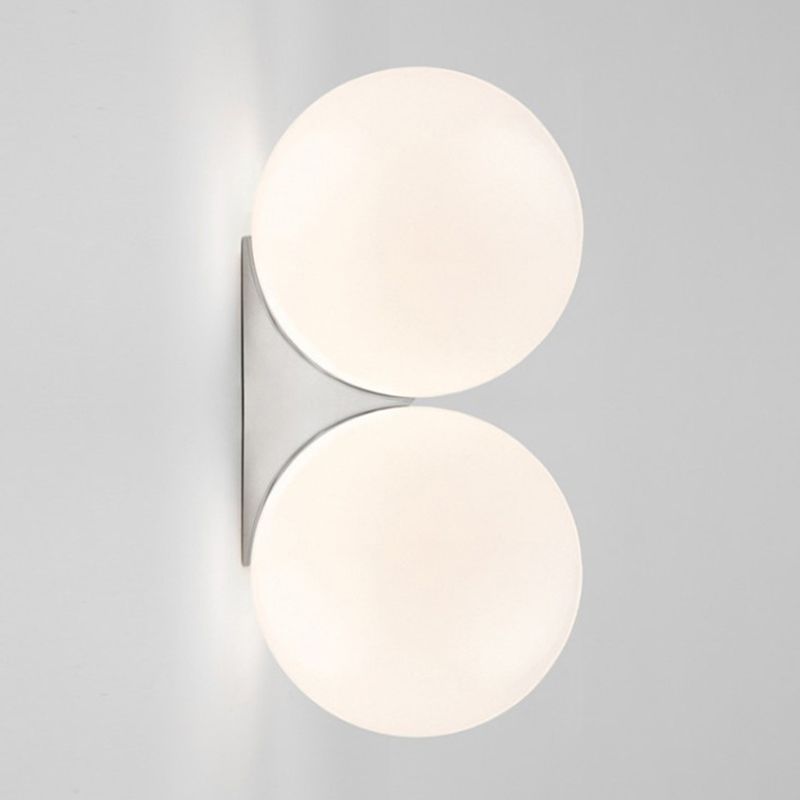 Modern 1/2-Light Bathroom Vanity Light Golden/Chrome Shaded LED Bath Bar