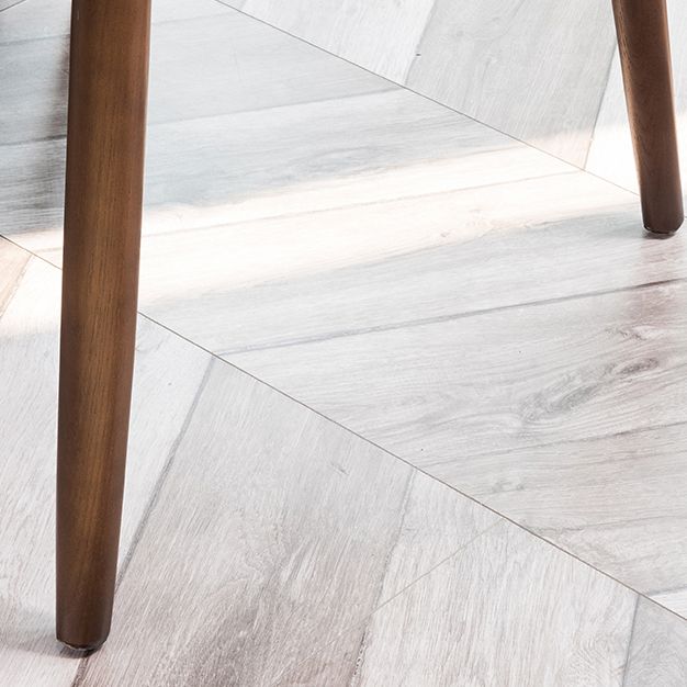 Silla de madera de fresno de estilo tradicional, juego de sillas de cocina con brazo trasero abierto