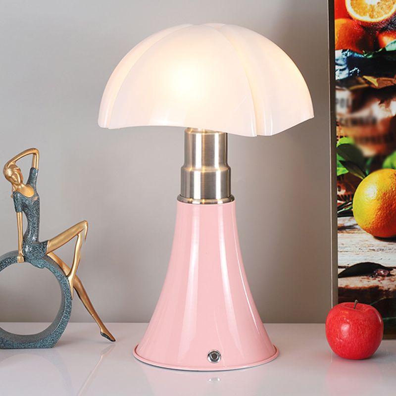 Dome Table Lamp Modern Style Metal Single Light Nightstand Lamp