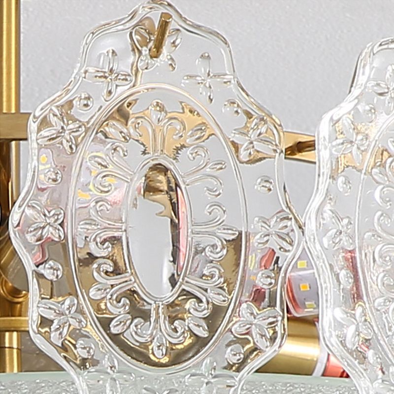 Modern Ceiling Light Household Glass Flush Mount Light Fixture for Bedroom