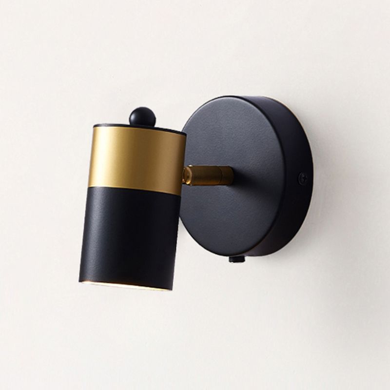 Modern Style Wall Lamp Aluminum Shade Wall Sconce Lighting for Bedroom