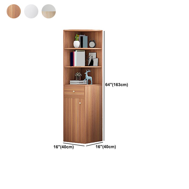 Modern Accent Chest with Drawer Rectangle Water Proof Chest with 1 Door