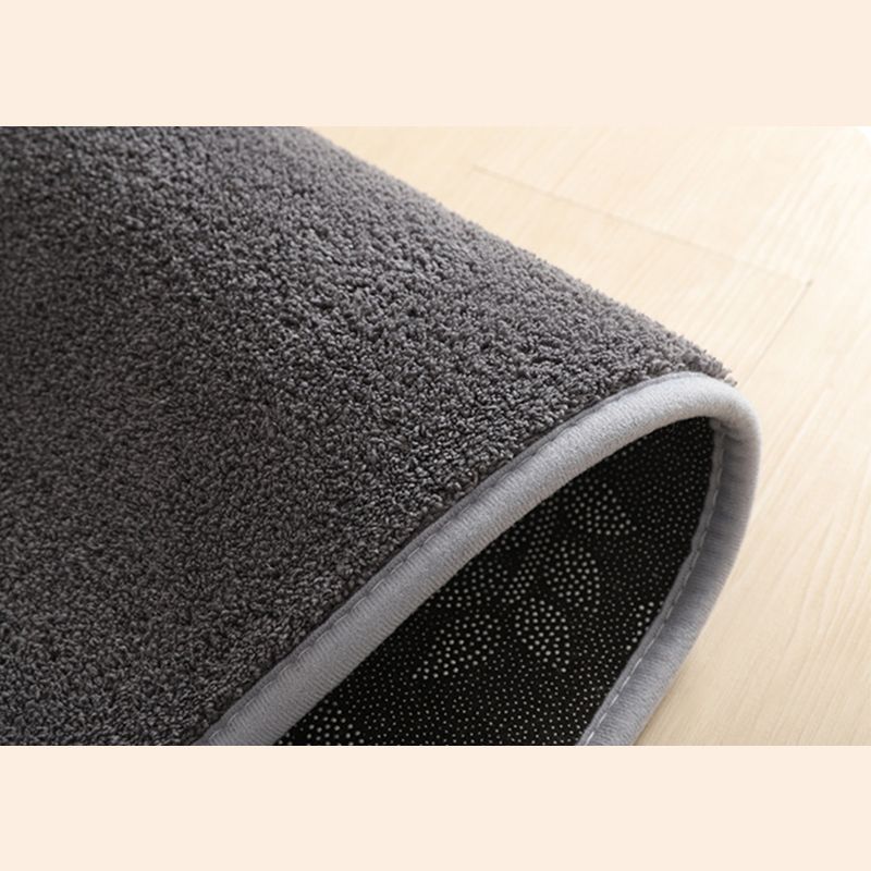 Beige Modern Rug Polyester Graphic Area Rug Non-Slip Backing Indoor Rug for Home Decor