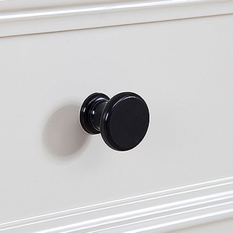 Contemporary Horizontal Double Dresser Birch Wood Storage Dresser for Room