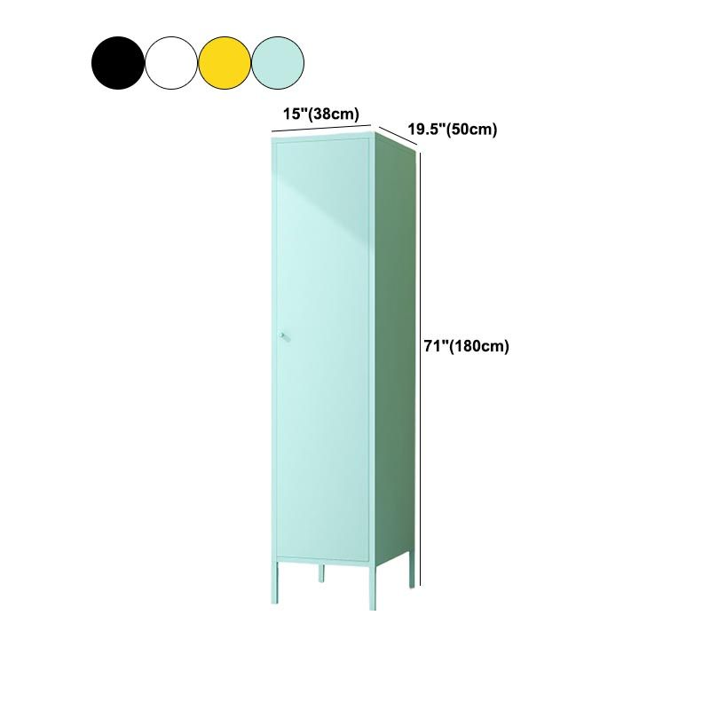 Contemporary Wardrobe Closet Steel Wardrobe Armoire for Bedroom