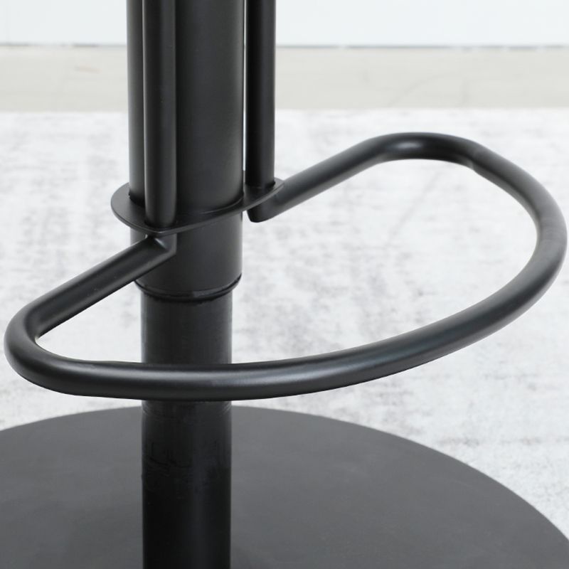 Leather Bar Stool Adjustable Backrest Swivel Counter Stool for Bristol