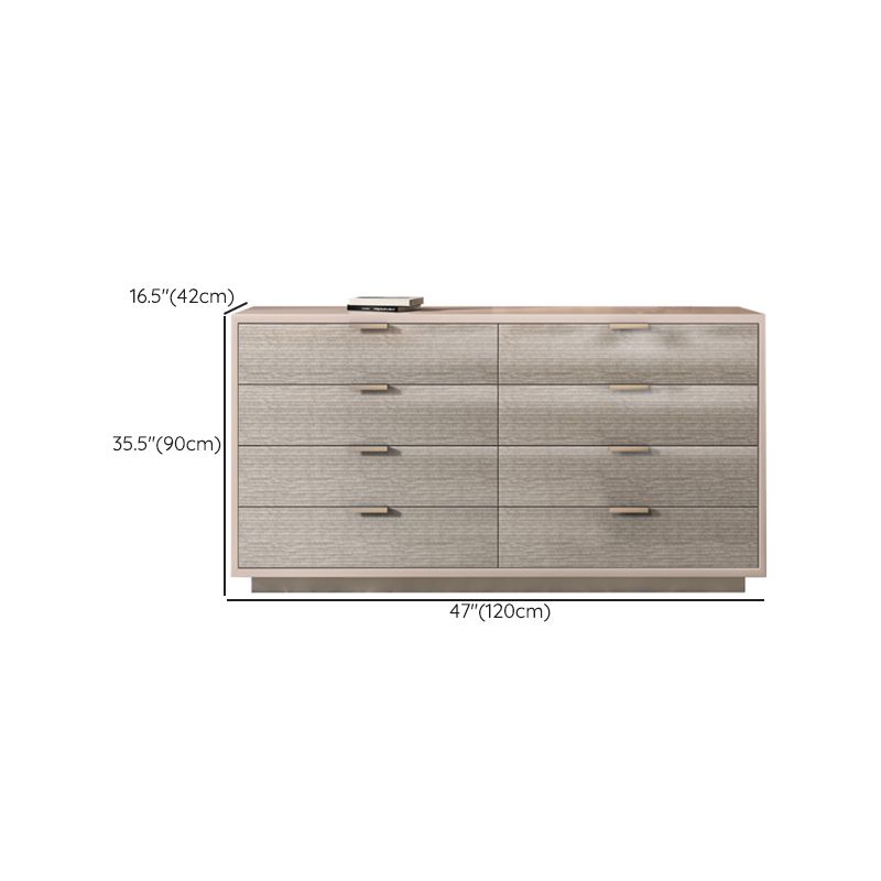 16.38-inch Width Storage Chest Modern Wooden Storage Chest Dresser