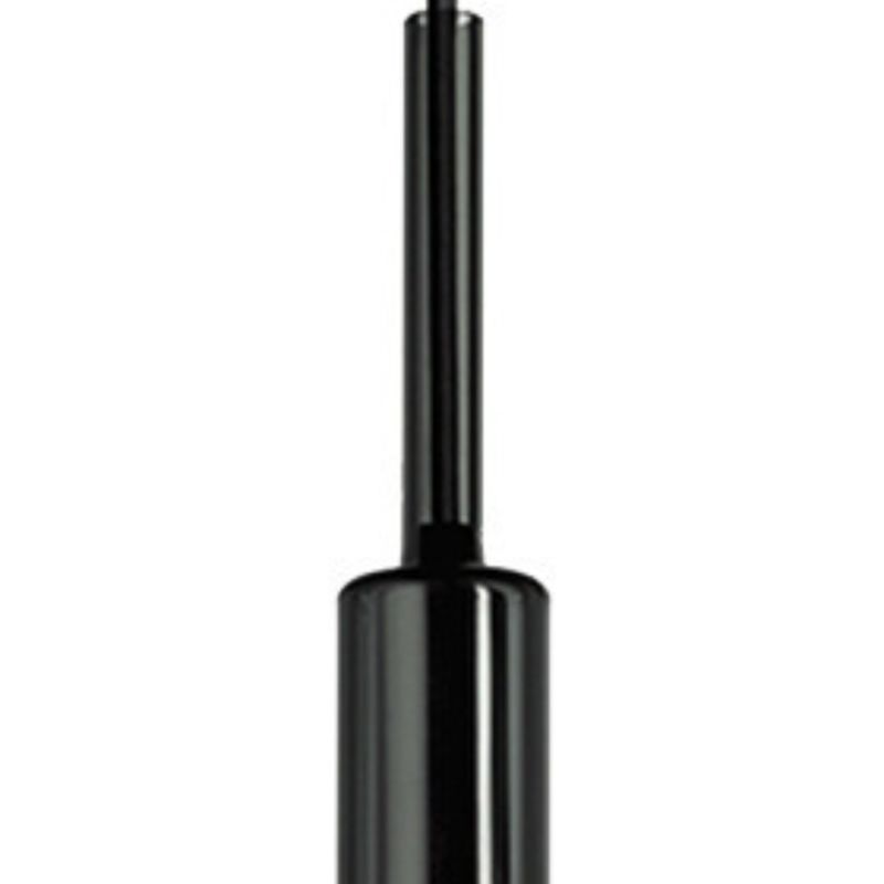 Bottle Shape Wall Armed Sconce Solid Brass & Glass 1 - Light Wall Scone in Black