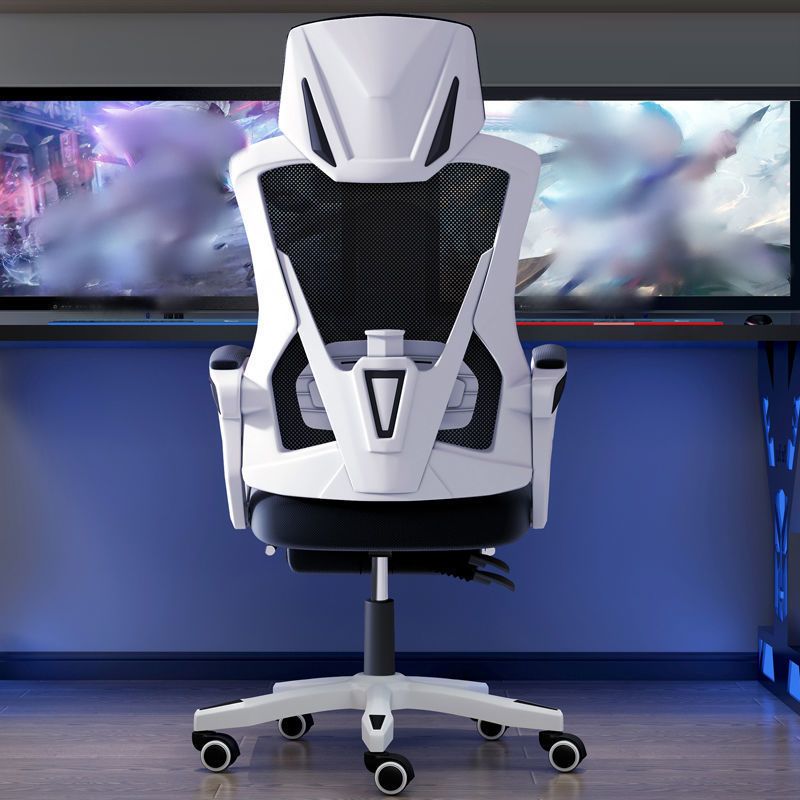 High Back Office Chair with Sponge Seat Adjustable Armrest and Height Office Chair