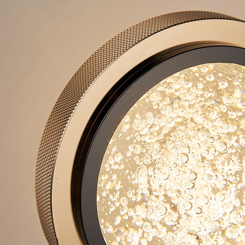 LED Hanging Light Fixture Modern Simple Style Living Room Pendant Light