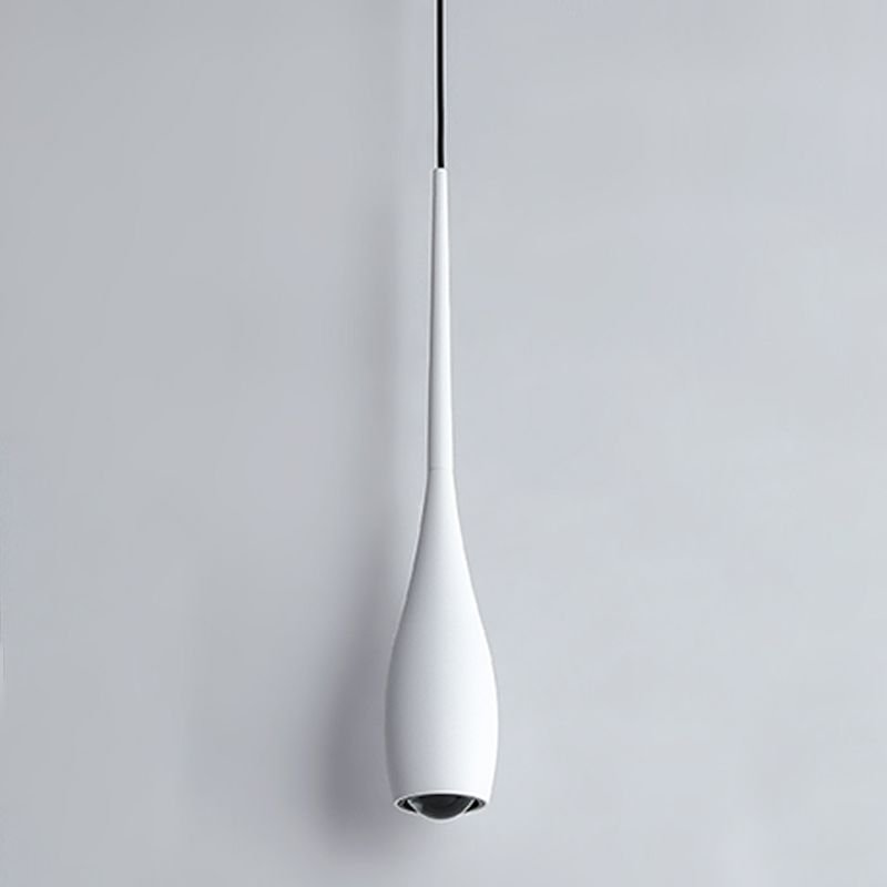 Aluminium nordique moderne suspendu plafonnier mini-pendentif éclairage pour chambre à coucher