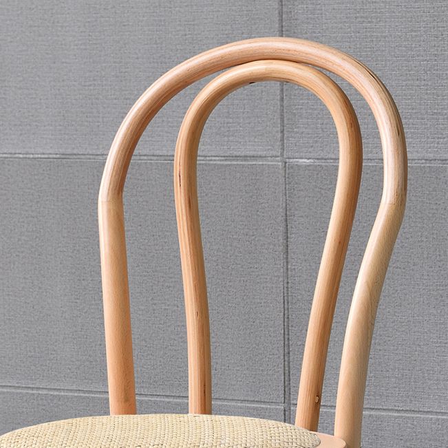 Industrial Kitchen Dining Chairs Solid Wood Windsor Back Side Chair