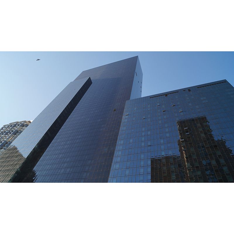 City Architecture Mural Wallpaper Mildew Resistant Modern Living Room Decoration