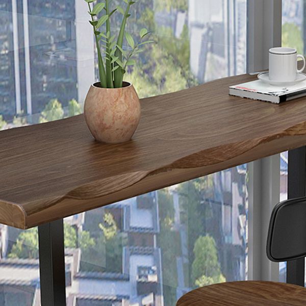 Solid Wood Counter Set Contemporary 1/3 Pieces Counter Height Set