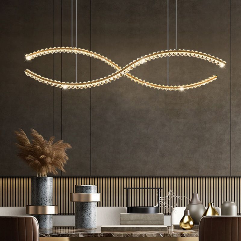 Hanging Ceiling Lights Modern Crystal Hanging Light Fixtures for Dining Room