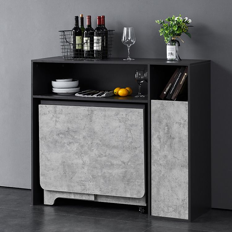 Muebles de estilo de mediados de siglo Mesa de comedor de madera maciza para el comedor en casa