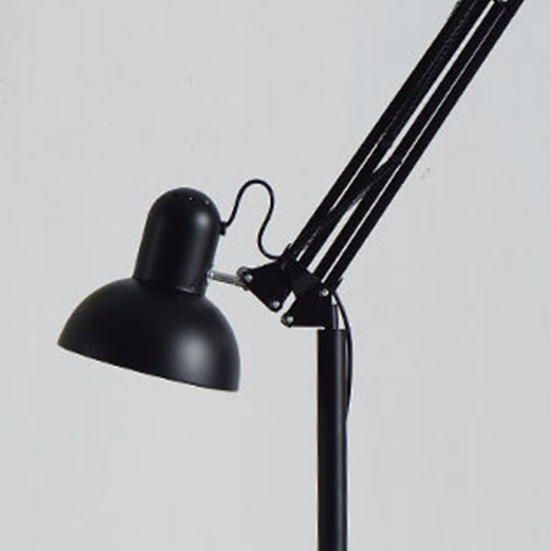 Geometric Shape Metal Floor Light Modern Style Single Light Floor Mount Light