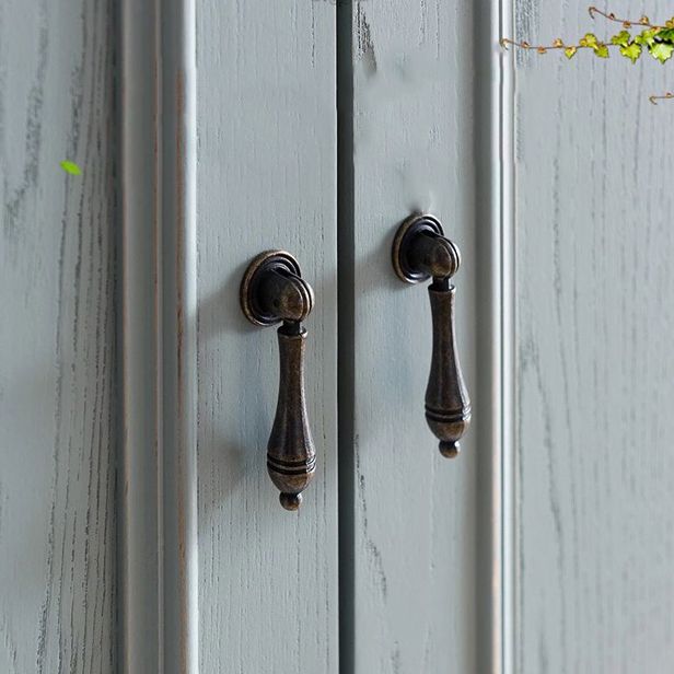 3 - Drawer Rectangle Accent Chest, Solid Wood Mid-Century Modern Cabinet