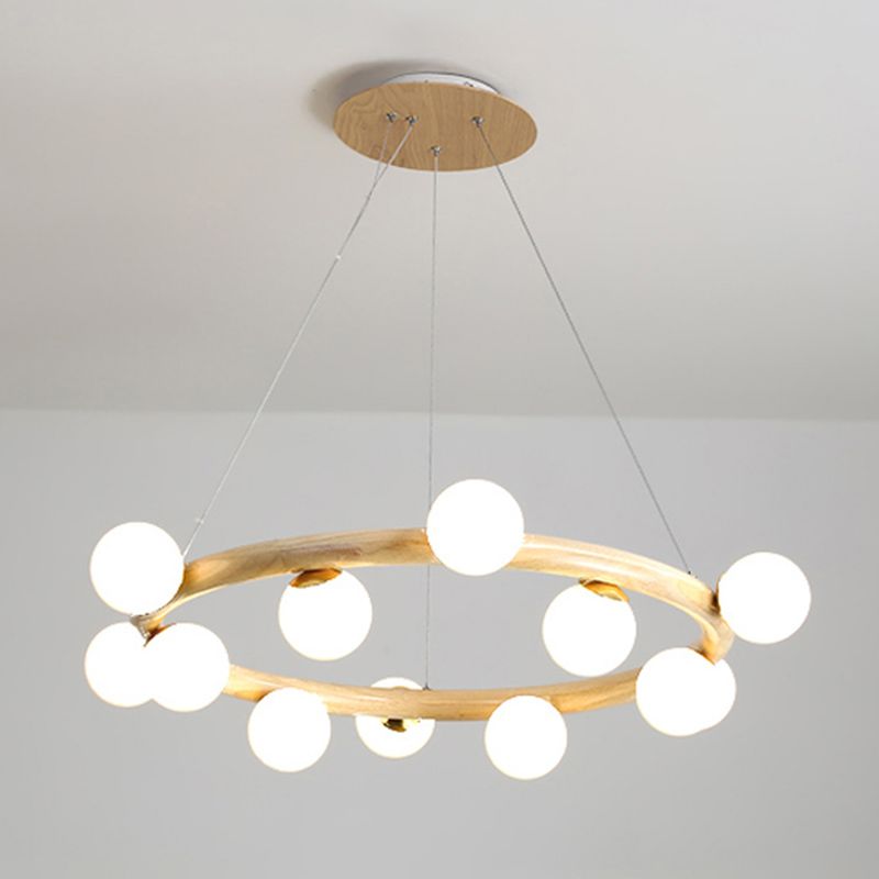 Wagon Wheel Chandelier Light Fixtures Modern Multi-Head Hanging Pendant Lamps for Living Room