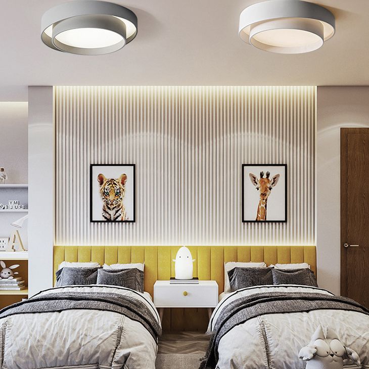 Ronde inbouwlamp van acryl, moderne eenvoud, inbouwspot voor slaapkamer