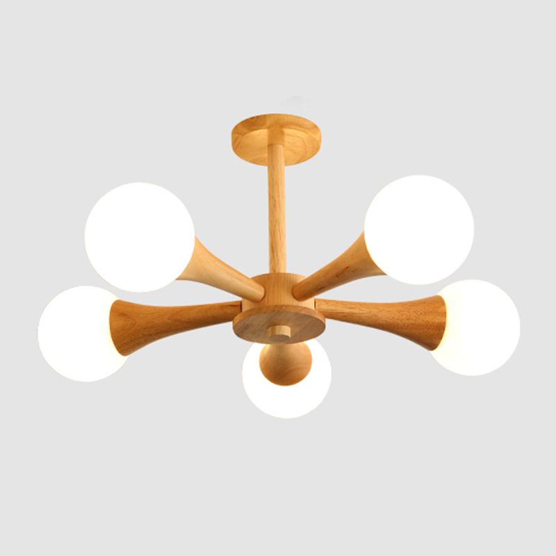 Modern Chandelier Pendant Lamp Multi-Head Chandelier Light Fixtures for Living Room