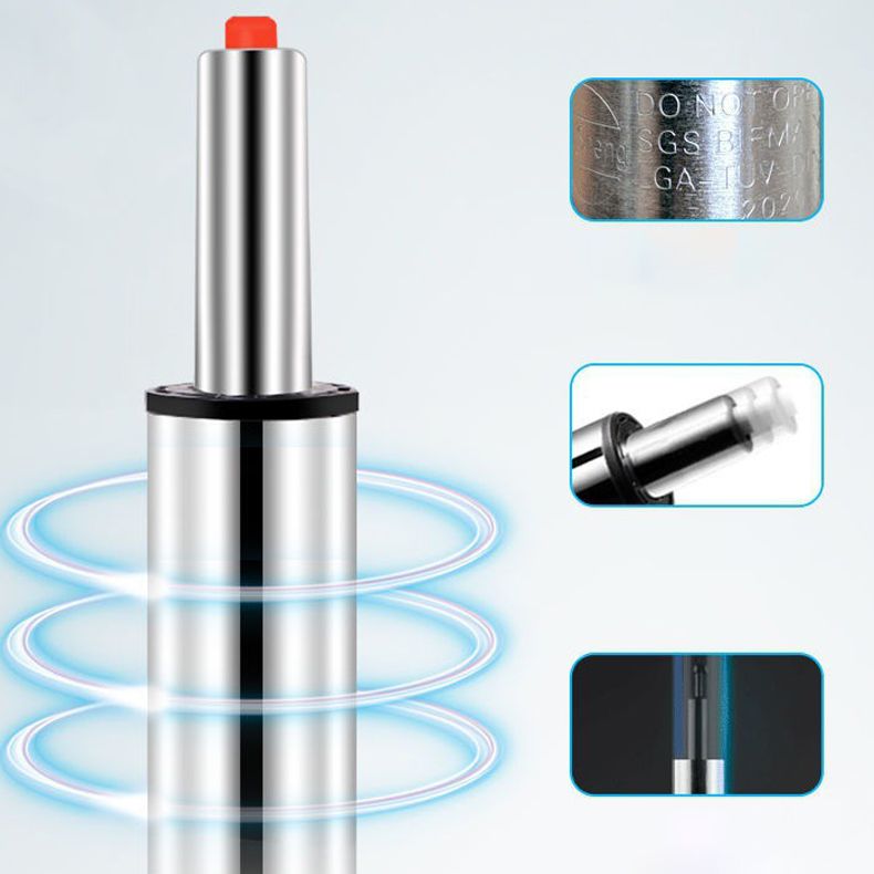 Plastic Low Back Barstools Adjustable Height Bar Stools with Metal Base