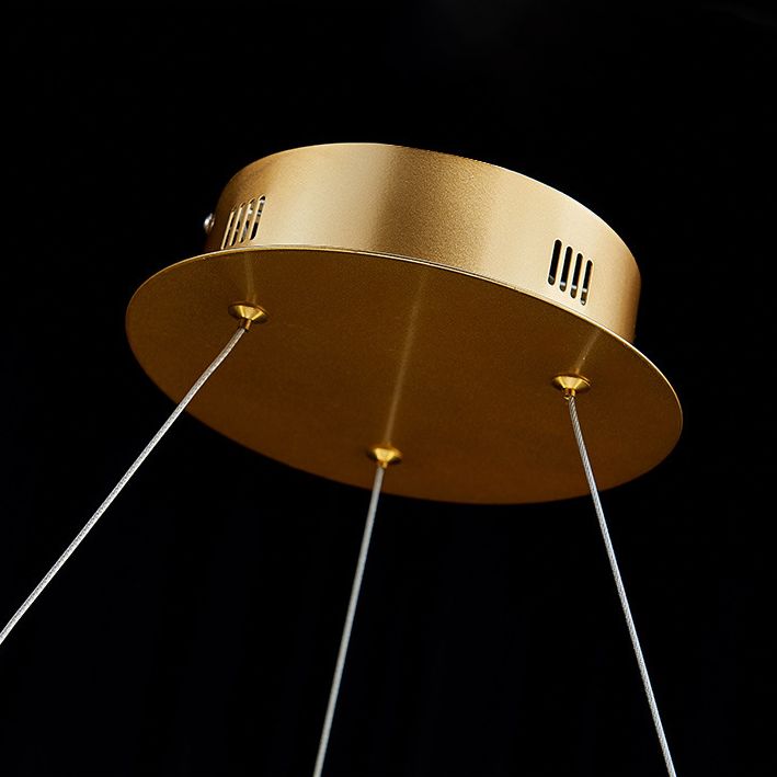 Lampade per lampadari a LEDELIE LED SIMPLICITÀ MODERNY GARLA LEDE LUMI DI CRIDURO CRIDUNGE PENDANTI PER RISTATO