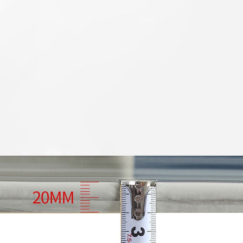 Marble White Tone Dining Table Simplicity 4 Legs Table for Dining Room