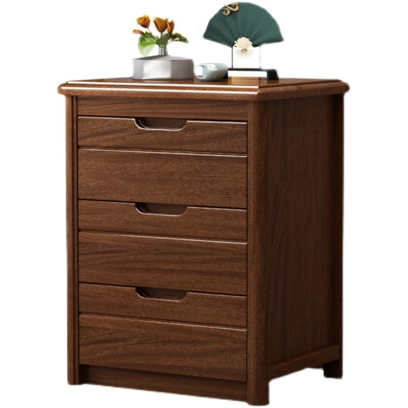 16" W Solid Wood Vertical Lingerie Chest Storage Chest Dresser with Drawers