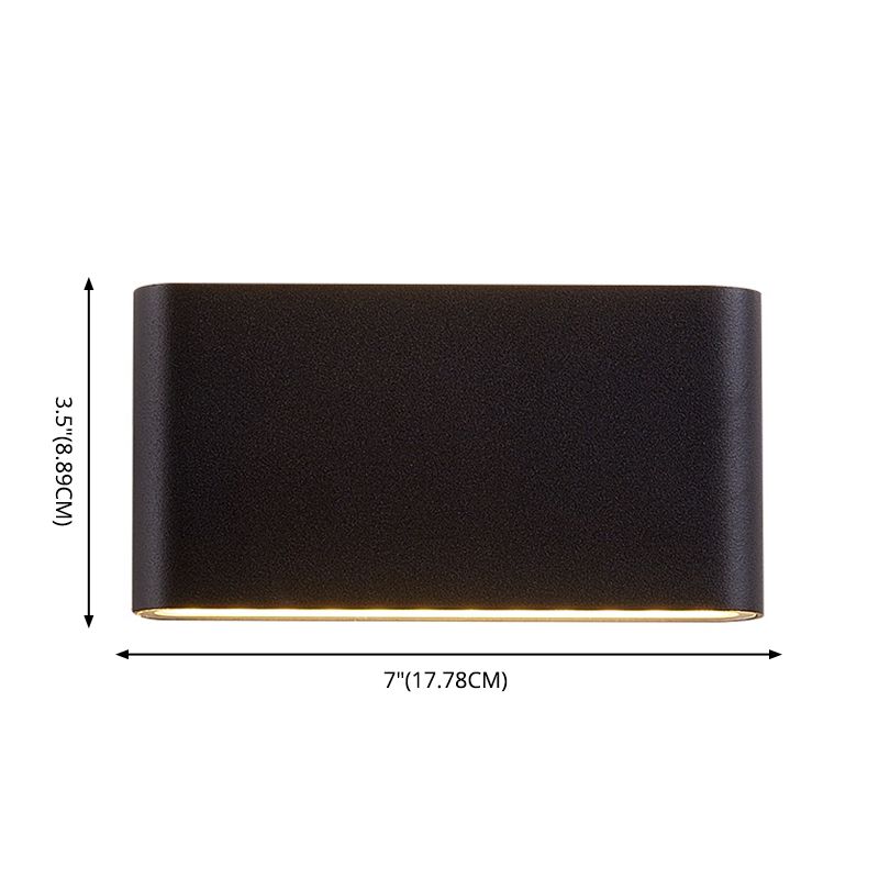 Modern Minimalist Style Wall Mounted Light Fixture Metal 2 Lights Wall Lights