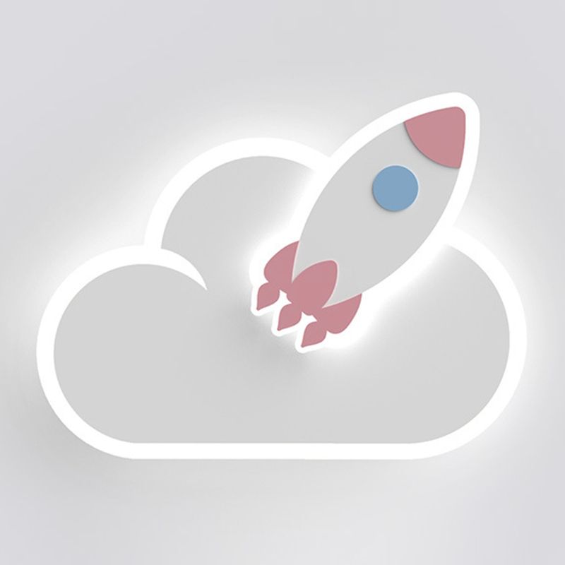 Wall Sconce Lighting Simple Style Metal LED Sconce Light Fixture