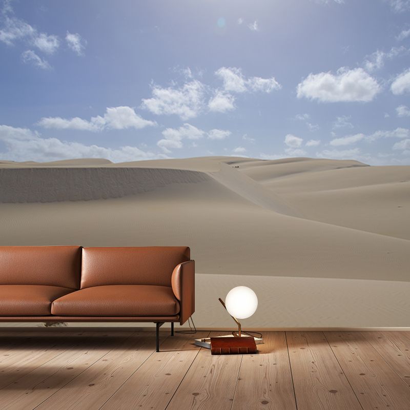 Desert Wall Mural Decal Sitting Room Wall Decor Water Resistant, Made to Measure
