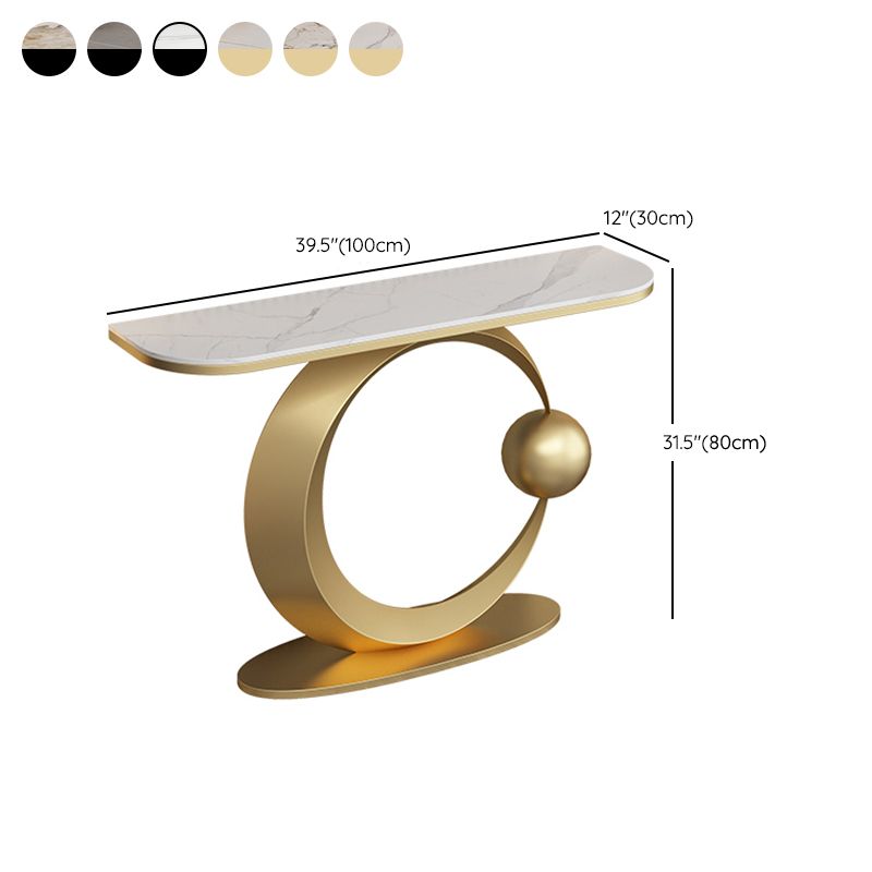 Glam Console Accent Table Antique Finish Stain Resistant Console Sofa Table