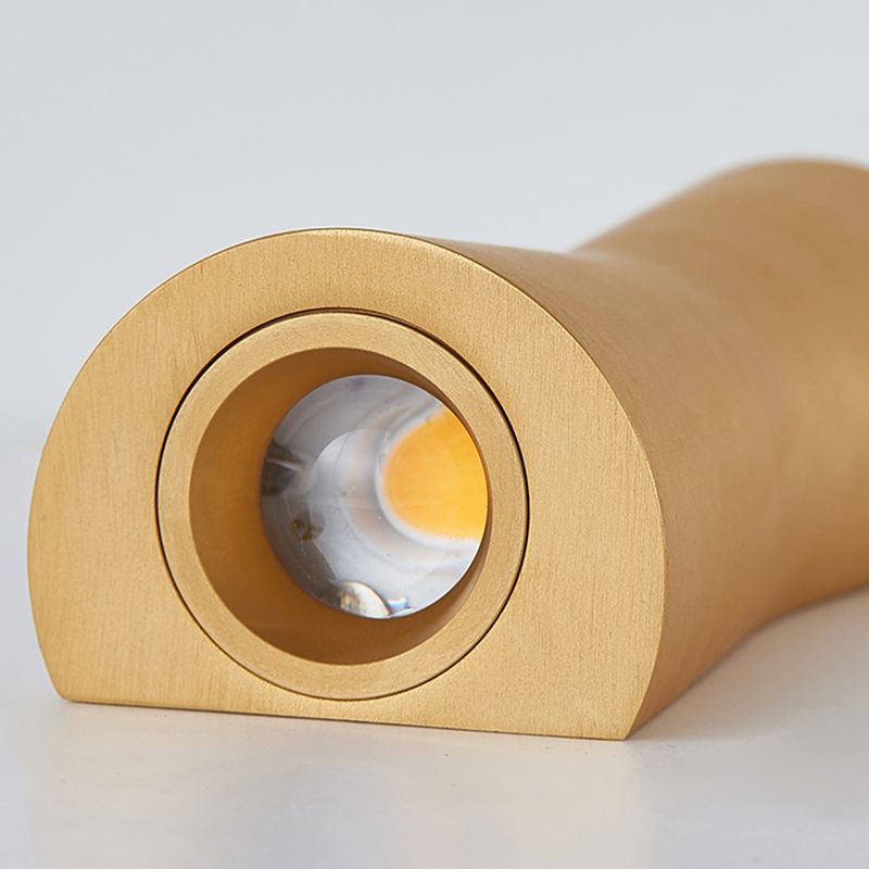 2 Light Metal Wall Sconce Postmodern Wall Mounted Light Fixture for Living Room